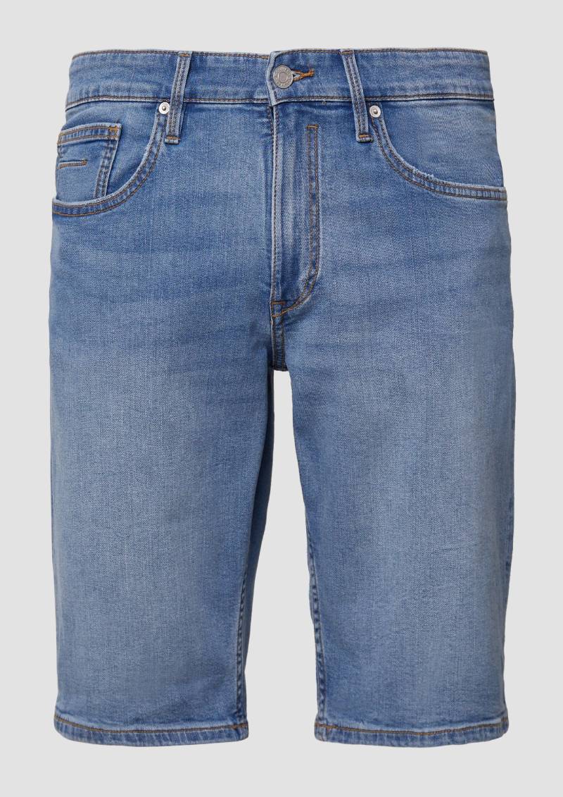 s.Oliver - Bermuda-Jeans / Regular Fit / Mid Rise / Straight Leg, Herren, blau von s.Oliver