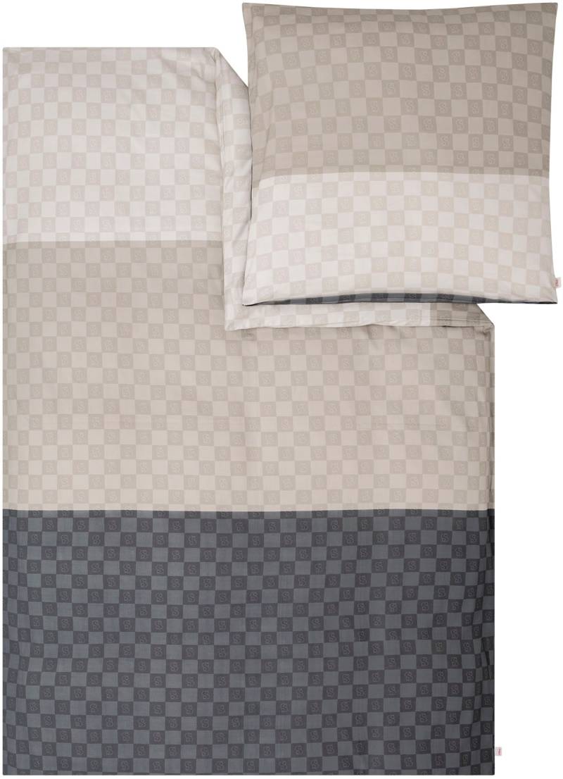 s.Oliver Bettwäsche "Satinbettwäsche s.Oliver" 2 Stk. tlg. mit Blockstreifen von s.Oliver