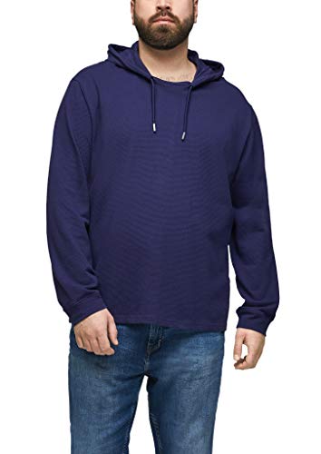 s.Oliver Big Size Herren 131.10.103.14.140.2101049 Sweatshirt, blue, 3XL von s.Oliver