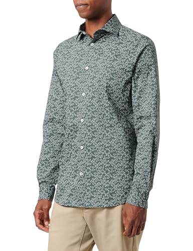 s.Oliver Big Size Herren Hemd Langarm Green 3XL von s.Oliver