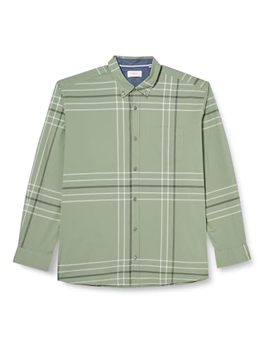 s.Oliver Big Size Herren Hemd Langarm Green 4XL von s.Oliver