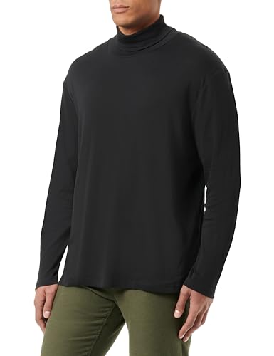 s.Oliver Big Size Herren Langarmshirt mit Rollkragen Black, 3XL s.Oliver Big Size Herren Langarmshirt mit Rollkragen Black, 3XL von s.Oliver