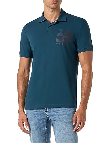 s.Oliver Big Size Herren Poloshirt Blue Green 3XL von s.Oliver