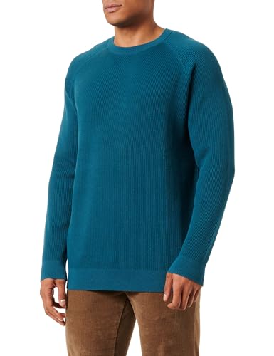 s.Oliver Big Size Herren Pullover Langarm Blue Green 5XL von s.Oliver