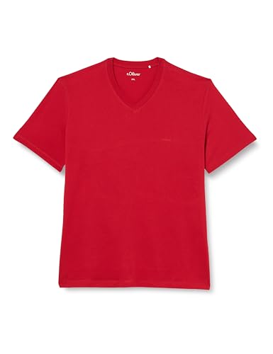 s.Oliver Big Size Herren T-Shirt Kurzarm RED XXL von s.Oliver