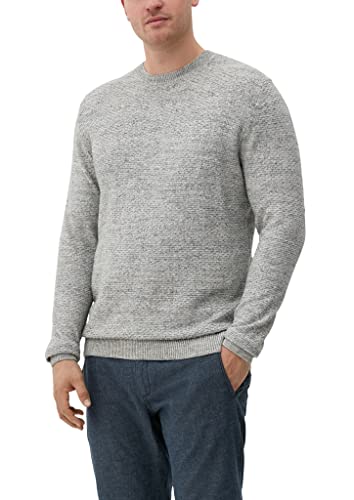 s.Oliver Big Size Herren Trui Pullover Sweater, Grau, 3XL Große Größen EU von s.Oliver