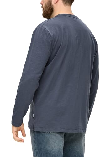 s.Oliver Big Size Langarmshirt mit Flammgarnstruktur von s.Oliver