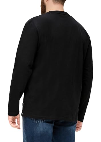 s.Oliver Big Size Langarmshirt mit Flammgarnstruktur von s.Oliver