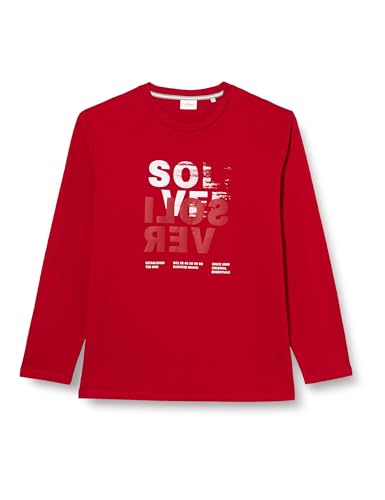 s.Oliver Langarmshirt mit Label Print von s.Oliver