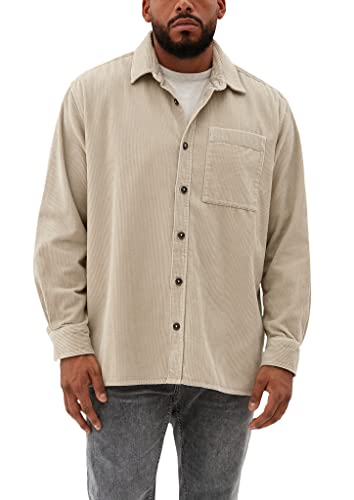 s.Oliver Big Size Men's 10.3.16.11.120.2124754 Shirt, Brown, XXL von s.Oliver