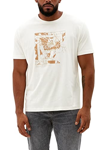 s.Oliver Big Size Men's 10.3.16.12.130.2124624 Shirt, White, XXL von s.Oliver