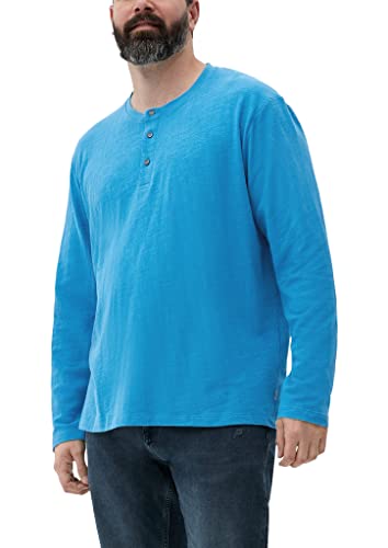 s.Oliver Big Size Men's 10.3.16.12.130.2129728 T-Shirts Langarm, türkis 6285, 3XL von s.Oliver