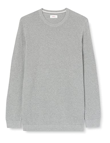 s.Oliver Big Size Men's 10.3.16.17.170.2124598 Sweater, Grey, XXL s.Oliver Big Size Men's 10.3.16.17.170.2124598 Sweater, Grey, XXL von s.Oliver