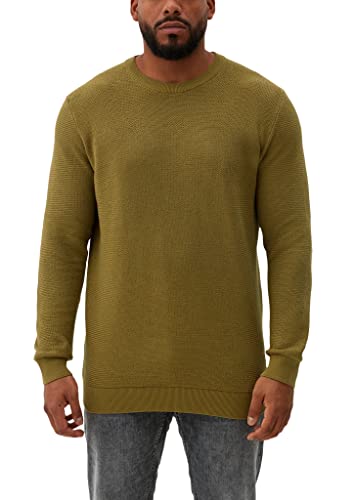 s.Oliver Big Size Men's 10.3.16.17.170.2124598 Sweater, Olive Braun, 5XL von s.Oliver