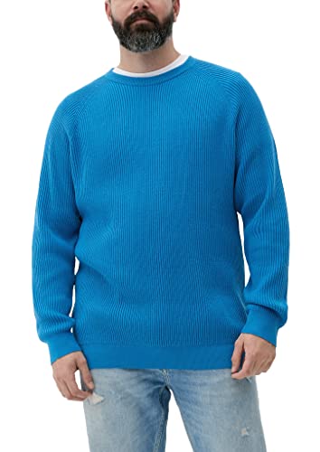 s.Oliver Big Size Men's 10.3.16.17.170.2128115 Pullover, Blue Green, XXL von s.Oliver