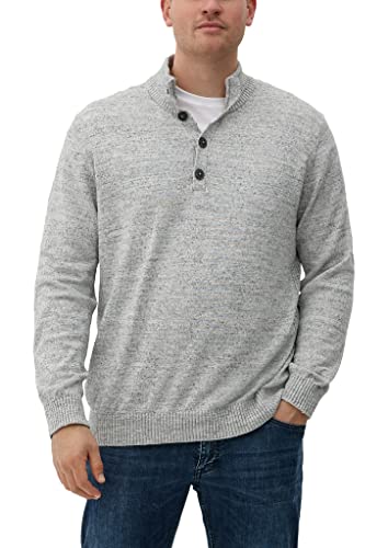 s.Oliver Big Size Men's 2124697 Pullover Sweater, Grau 94W1, 4XL von s.Oliver