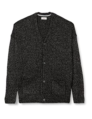 s.Oliver Herren 10.3.16.17.172.2128128 Strickjacke, Schwarz #242124, 3XL von s.Oliver