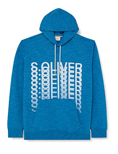 s.Oliver Big Size Men's 10.3.16.14.140.2128249 Sweatshirts Langarm, blau|türkis 62D1, 4XL von s.Oliver