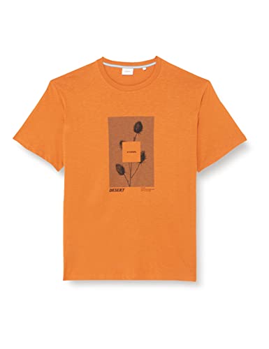 s.Oliver Big Size Men's 10.3.16.12.130.2133021 T-Shirt Kurzarm, Orange #FD943F, 3XL von s.Oliver