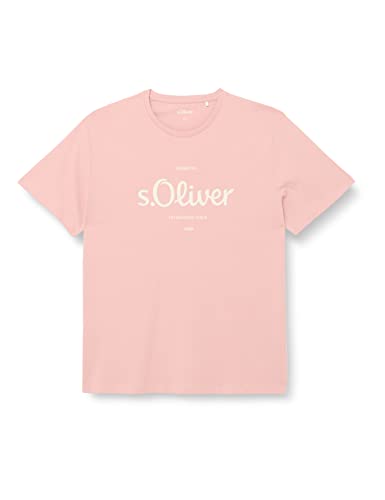 s.Oliver Big Size Men's T-Shirts, Kurzarm, PINK, XXL von s.Oliver