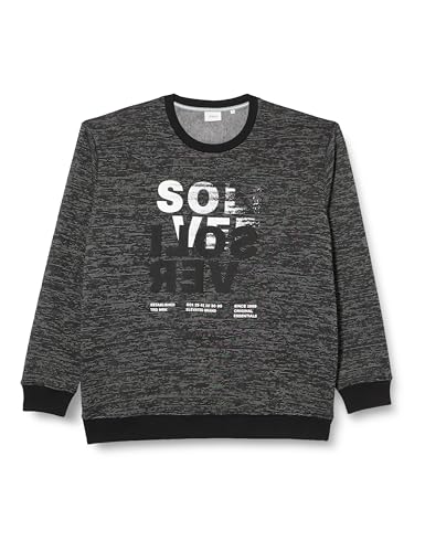 s.Oliver Big Size Sweatshirt mit Label Print, 4XL von s.Oliver