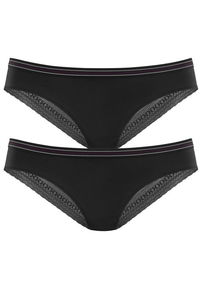 s.Oliver Bikinislip (Packung, 2-St) mit zarter Spitze hinten von s.Oliver