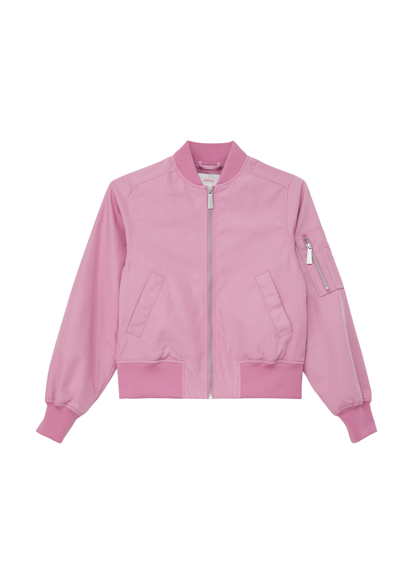 s.Oliver - Blouson im Aviator-Stil, Mädchen, Rosa von s.Oliver