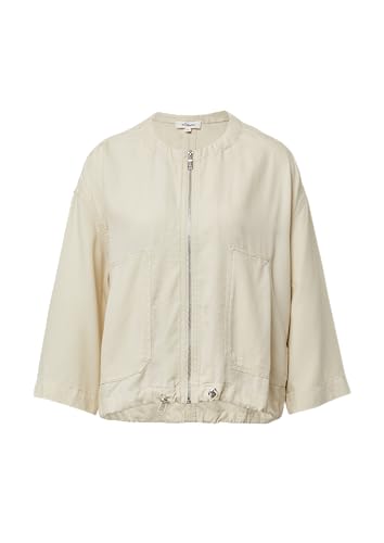 s.Oliver Blouson im Relaxed Fit mit 3/4-Ärmeln Natur 38 von s.Oliver