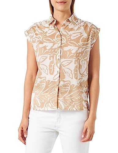 s.Oliver Bluse Kurzarm, Brown, 48 von s.Oliver