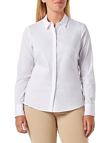s.Oliver BLACK LABEL Bluse mit Ziernähten weiß 38 von s.Oliver BLACK LABEL