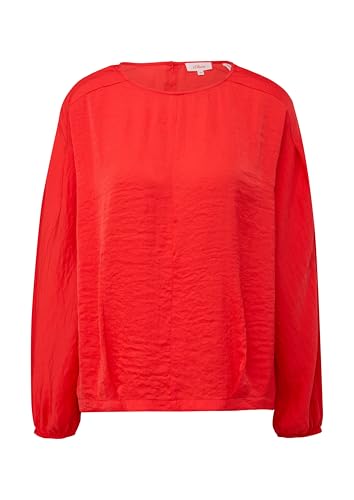 s.Oliver Damen 2139256 Bluse Langarm, 3074 rot, 38 von s.Oliver