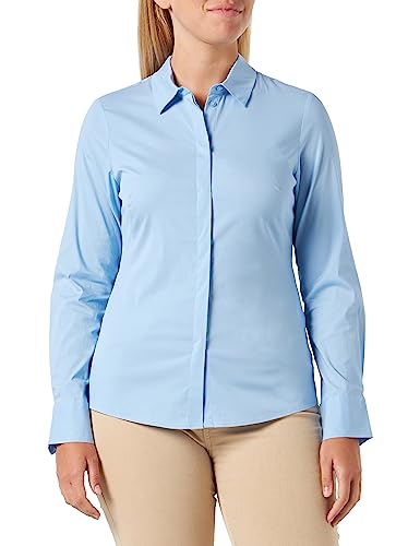 s.Oliver BLACK LABEL Bluse mit Ziernähten hellblau 46 von s.Oliver BLACK LABEL