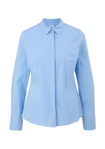 s.Oliver BLACK LABEL Bluse mit Ziernähten hellblau 48 von s.Oliver BLACK LABEL