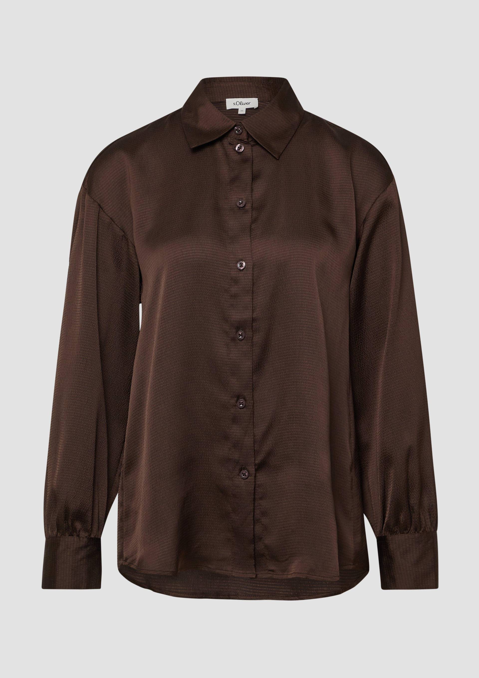 s.Oliver - Bluse aus strukturierter Ware im Relaxed Fit, Damen, braun s.Oliver - Bluse aus strukturierter Ware im Relaxed Fit, Damen, braun von s.Oliver
