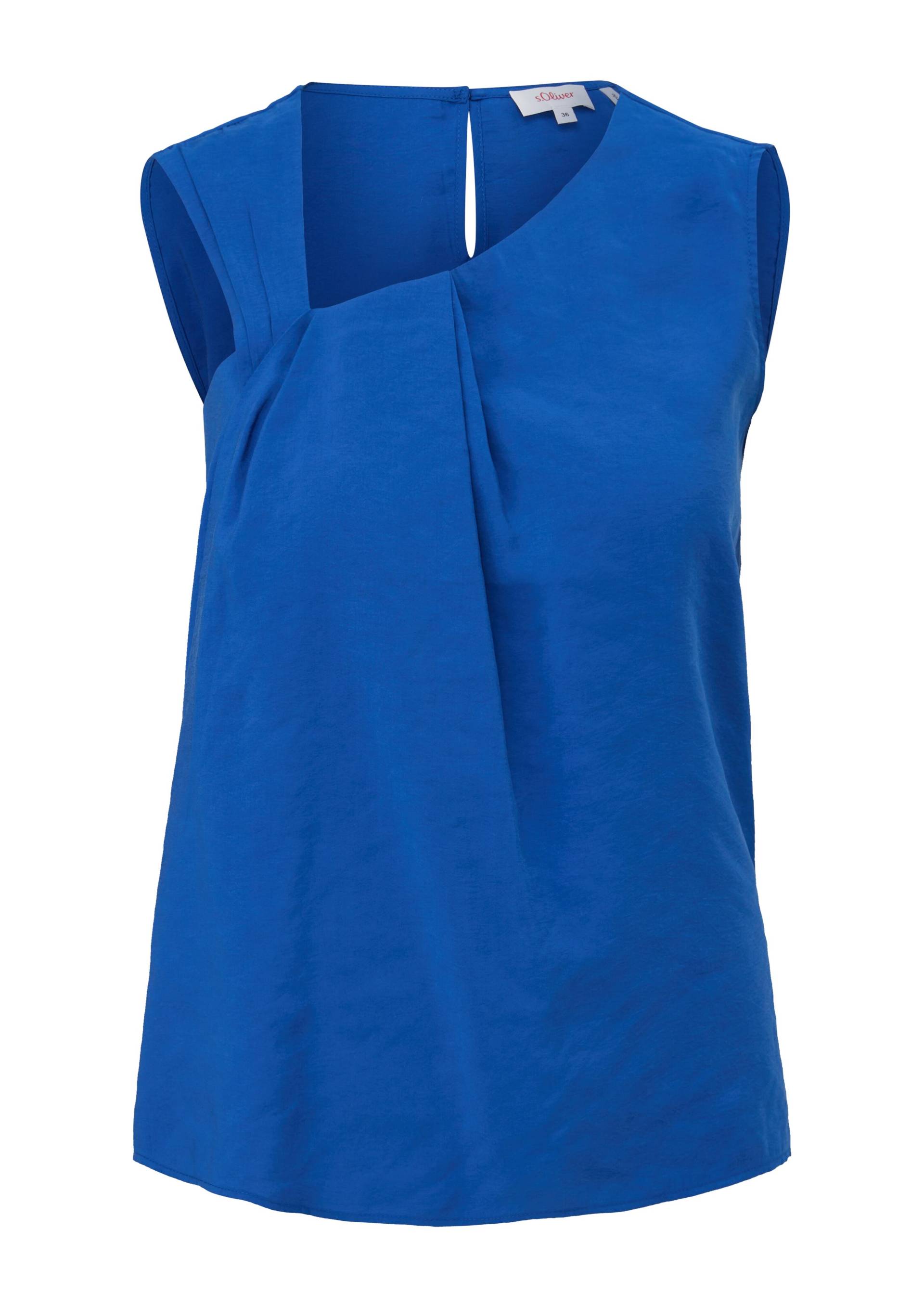 s.Oliver - Bluse blau - Gr. - 40 von s.Oliver