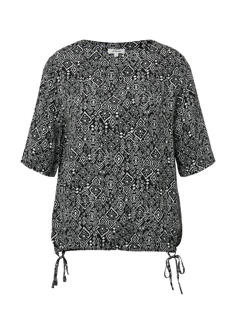 s.Oliver - Bluse schwarz - Gr. - 34 von s.Oliver