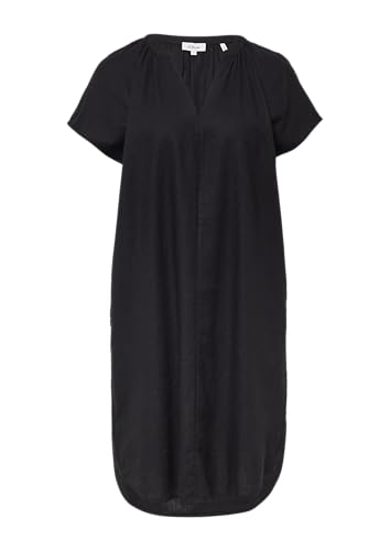 s.Oliver Blusenkleid aus Leinenmix mit Eingrifftaschen schwarz 46 von s.Oliver