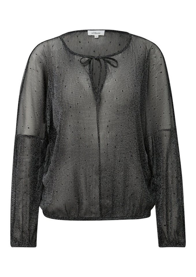 s.Oliver Blusenponcho S.Oliver red Label women / Da. Bluse / Bluse von s.Oliver