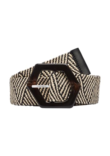 s.Oliver Bouclégürtel mit Dornschließe schwarz M von s.Oliver