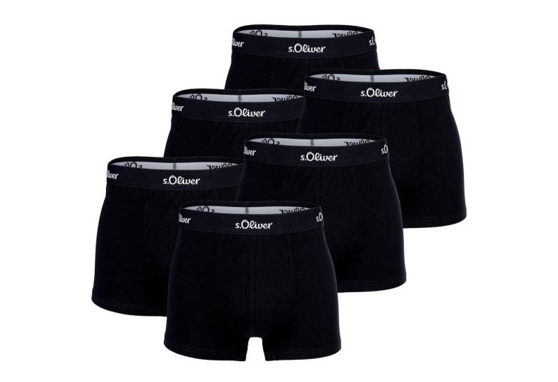 s.Oliver Boxer Herren Boxershorts, 6er Pack - Boxerbrief von s.Oliver