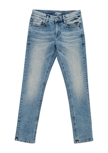 s.Oliver Boy's 2126712 Jeans, Seattle Regular Fit, Blue, 152/SLIM von s.Oliver