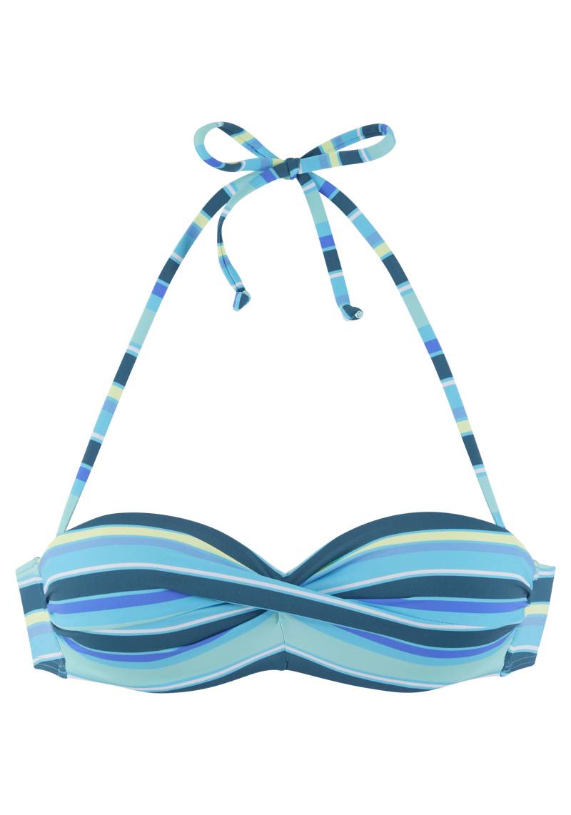 s.Oliver Bügel-Bandeau-Bikini-Top "Fun", im trendigen Streifen-Design von s.Oliver