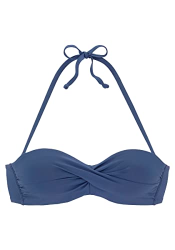 s.Oliver Bügel-Bandeau-Top blau von s.Oliver