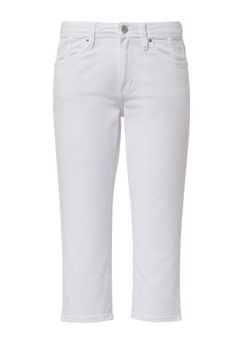 Capri-Jeans Betsy/Slim Fit/Mid Rise/Slim Leg weiß 48 von s.Oliver