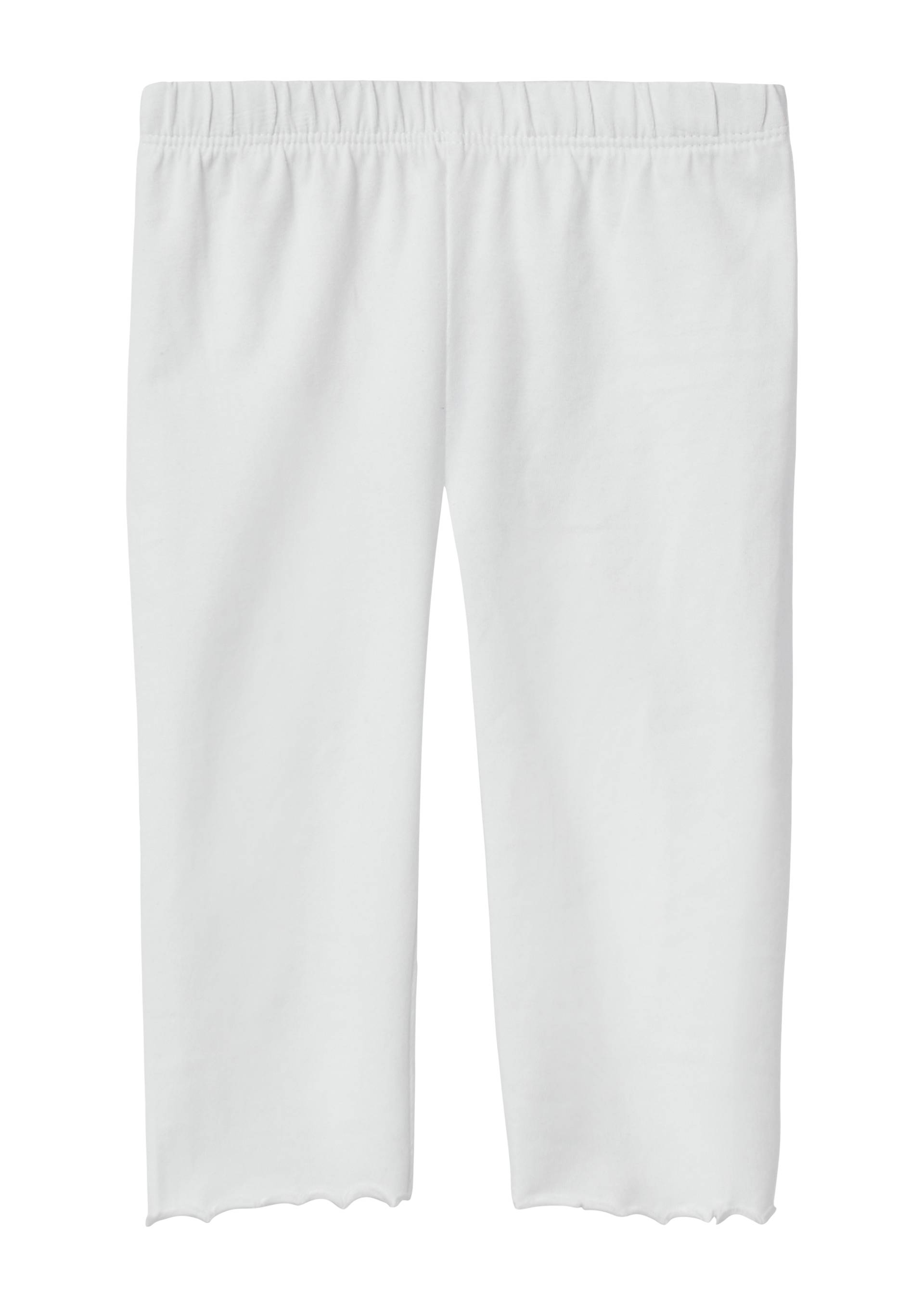 s.Oliver - Capri Leggings aus Baumwollstretch mit Elastikbund, Kinder, weiß s.Oliver - Capri Leggings aus Baumwollstretch mit Elastikbund, Kinder, weiß von s.Oliver