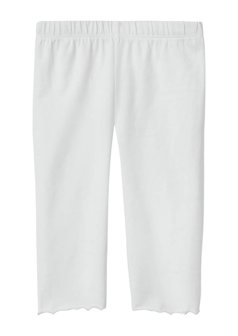 s.Oliver - Capri Leggings aus Baumwollstretch mit Elastikbund, Kinder, weiß s.Oliver - Capri Leggings aus Baumwollstretch mit Elastikbund, Kinder, weiß von s.Oliver