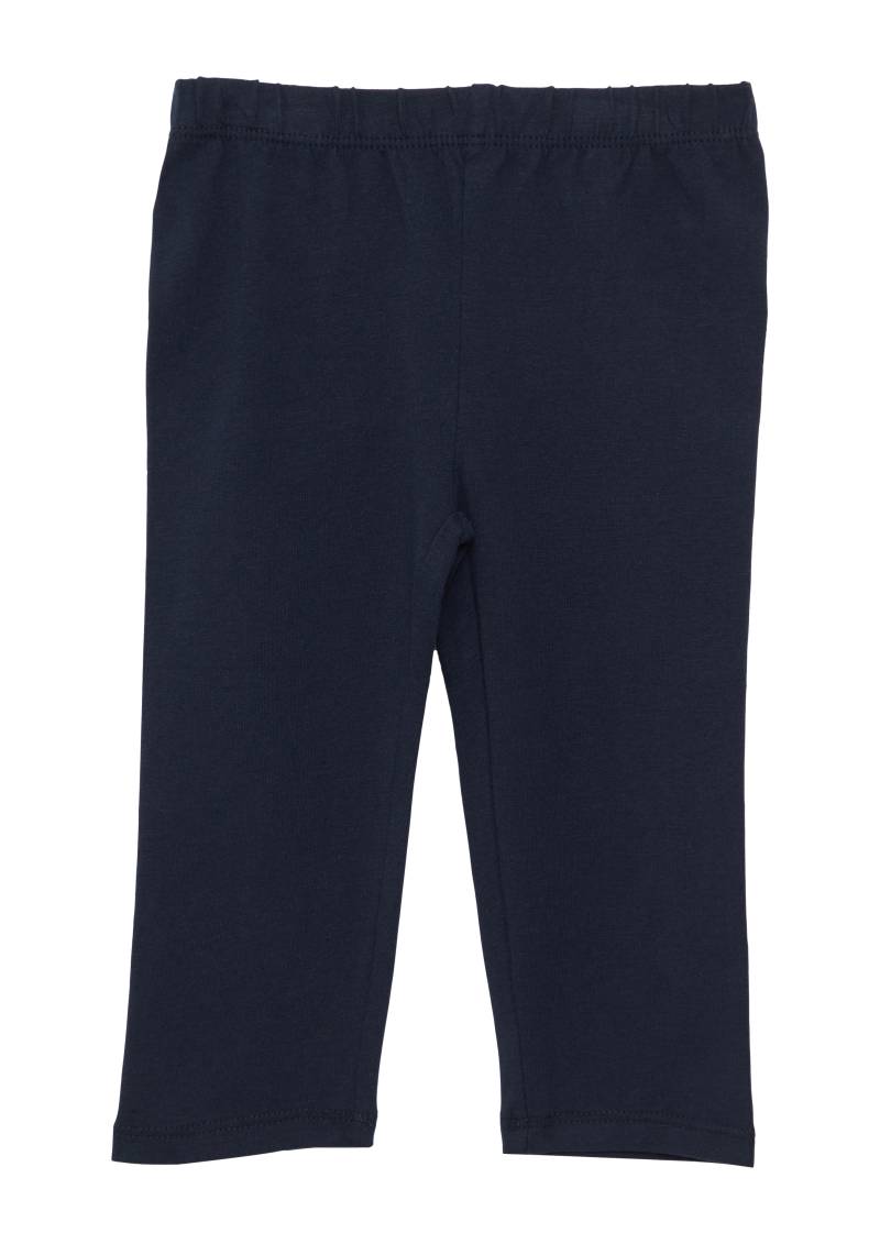 s.Oliver - Capri-Leggings mit elastischem Bund, Kinder, blau von s.Oliver