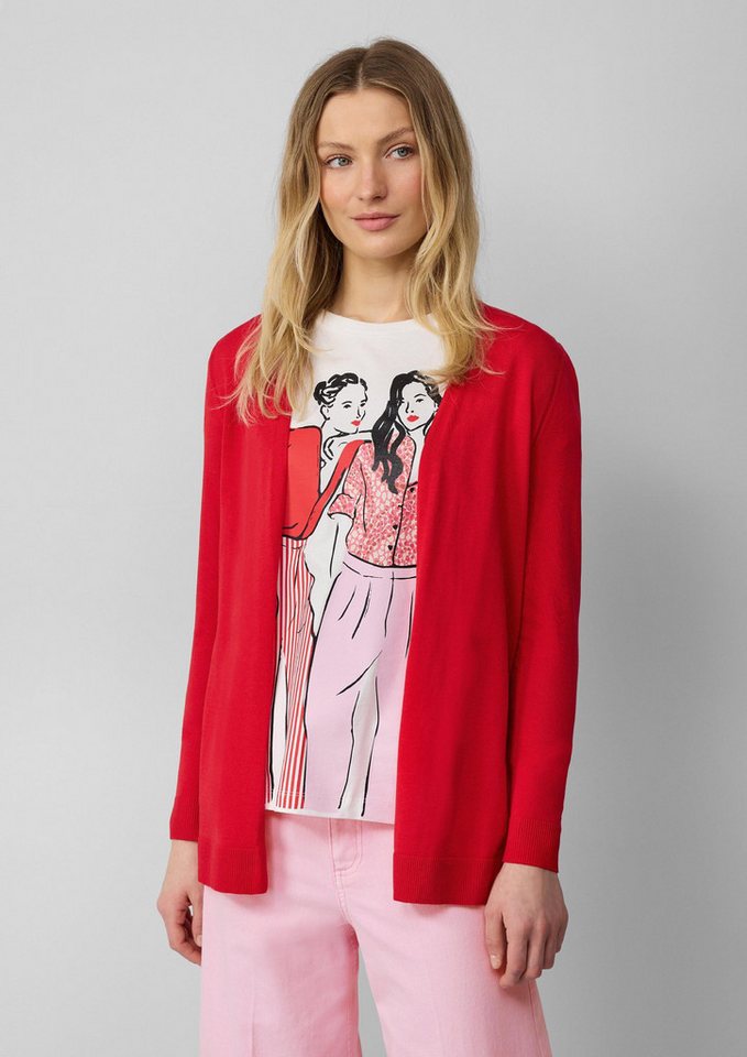 s.Oliver Cardigan Strickjacke Cardigan aus Viskose-Baumwollmix von s.Oliver