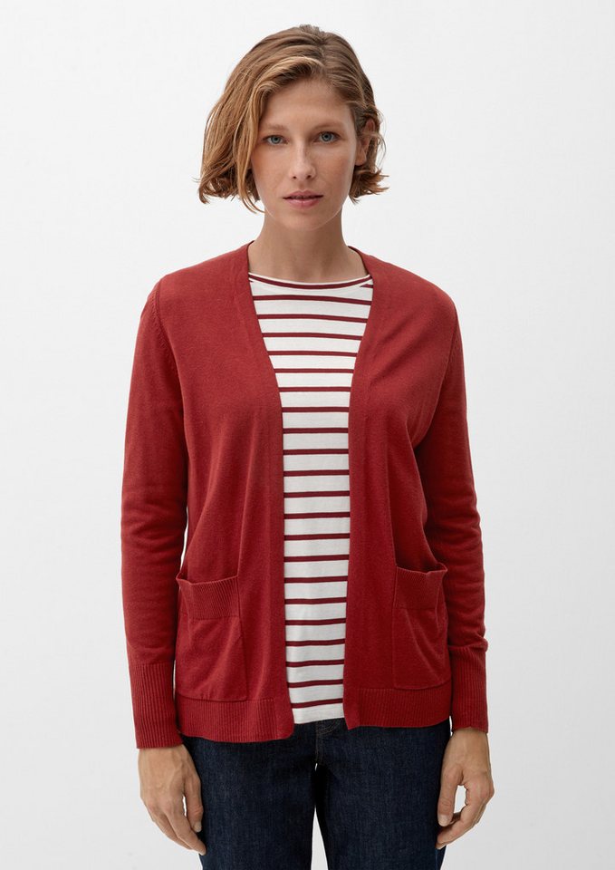 s.Oliver Cardigan Strickjacke Open Front-Cardigan aus Strick von s.Oliver