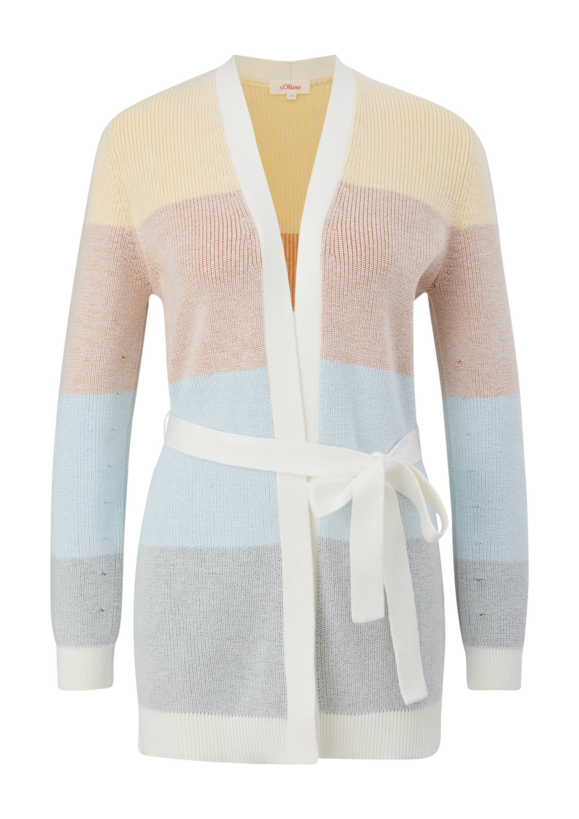 s.Oliver - Cardigan aus Wollmix, Damen, mehrfarbig von s.Oliver